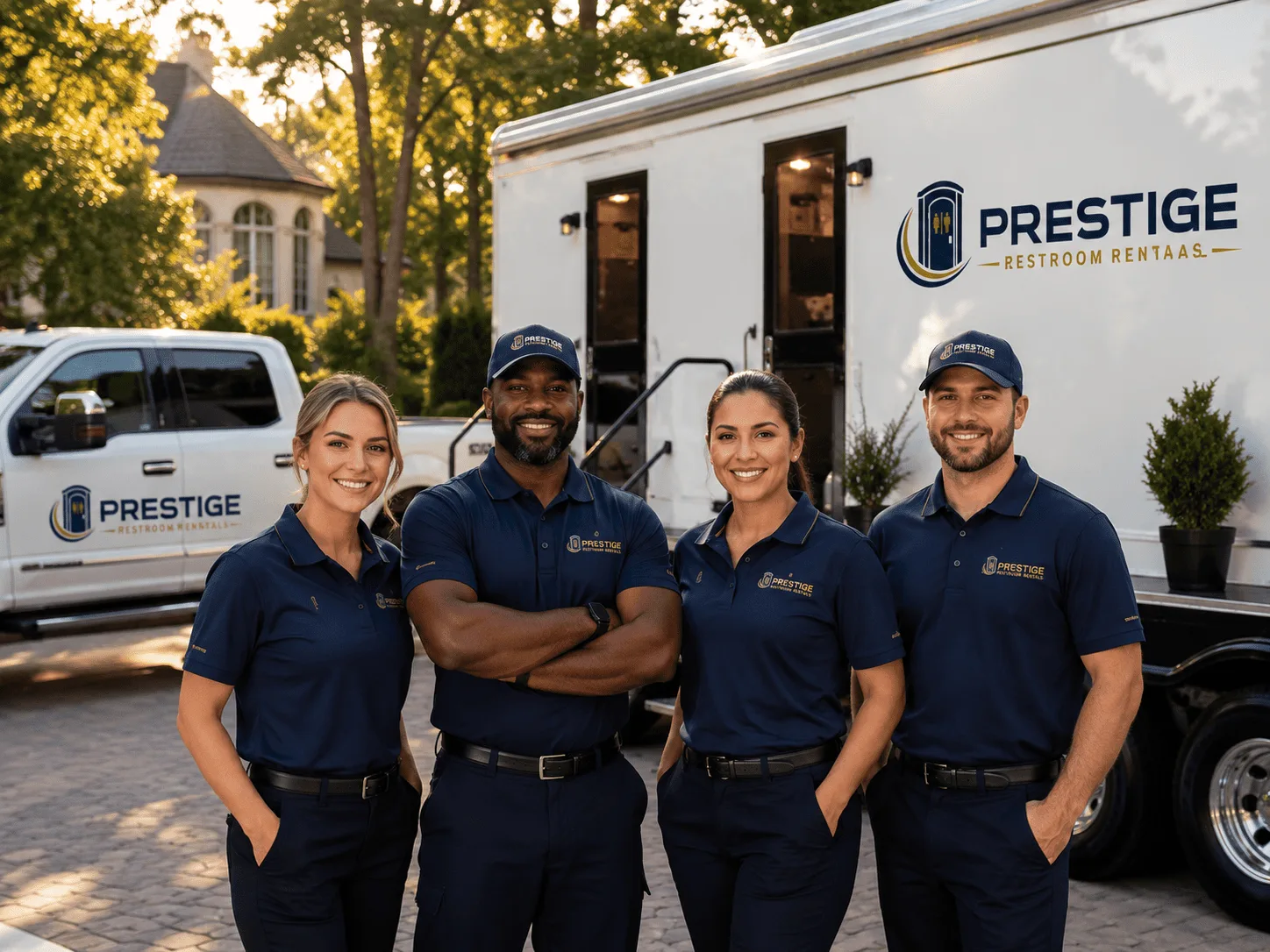 Trusted Luxury Portable Restrooms company in Dunbar, WI